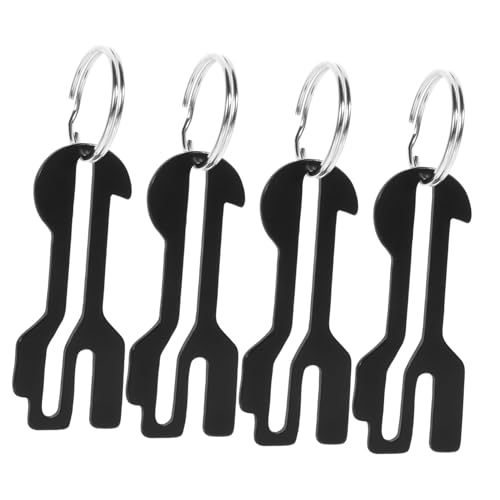 iplusmile 4Stücke Einkaufswagen Schlüsselanhänger Trolley Token für Supermärkte Robustes Design Korrosionsbeständig und Leicht für von iplusmile