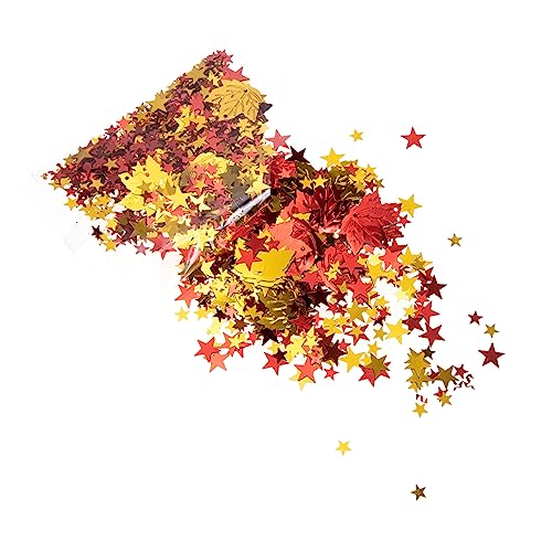 iplusmile 4Taschen Künstliches Konfetti Glänzende Thanksgiving für Party Hochzeit und Geburtstagsfeier pro Packung Partyzubehör für Kreative Festlichkeiten iplusmile 4Taschen Künstliches Konfetti Glänzende Thanksgiving für Party Hochzeit und Geburtstagsfeier pro Packung Partyzubehör für Kreative Festlichkeiten von iplusmile