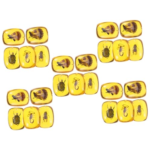 iplusmile 5 Sätze Dekorative Bernsteinanhänger Reize Babyzubehör - Exemplar Anhänger Schmuckherstellung Ohrringanhänger Halskettenanhänger Harz-insekten-anhänger Harz. 5 Stück * 5 iplusmile 5 Sätze Dekorative Bernsteinanhänger Reize Babyzubehör - Exemplar Anhänger Schmuckherstellung Ohrringanhänger Halskettenanhänger Harz-insekten-anhänger Harz. 5 Stück * 5 von iplusmile