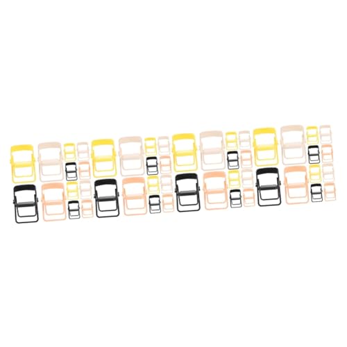 iplusmile 5 Sätze Mini-Stuhl Für Miniatur-stuhlmodell Möbel Hoch Winzige Stuhlstütze Mini-hausverzierung Miniatur-Stuhl-Requisite Mikrolandschaftsdekor Pp 12 Stück * 5 von iplusmile