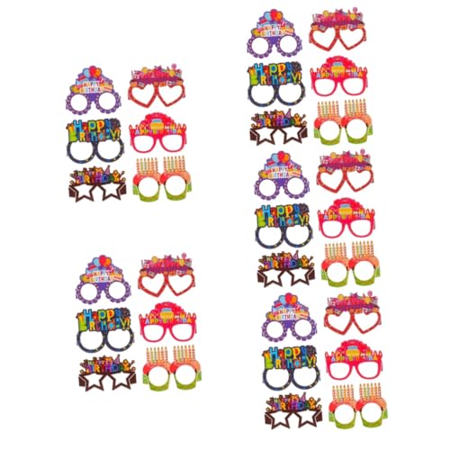 iplusmile 5 Sätze Papiergläser Alles Zum Geburtstag Brille Geformt Party Verkaufsstand Geburtstagsfeierbrille Dekorative Gläser Für Geburtstage Kreative Brillen 18 Stück * 5 iplusmile 5 Sätze Papiergläser Alles Zum Geburtstag Brille Geformt Party Verkaufsstand Geburtstagsfeierbrille Dekorative Gläser Für Geburtstage Kreative Brillen 18 Stück * 5 von iplusmile