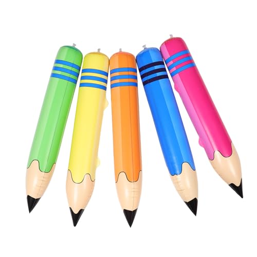 iplusmile 5 Stück Aufblasbares Bleistiftspielzeug Aufblasbares Event Requisiten Buntstift Themen Klassenzimmer Bleistift Dekorationen Bleistift Großer Bleistiftballon Riesiger iplusmile 5 Stück Aufblasbares Bleistiftspielzeug Aufblasbares Event Requisiten Buntstift Themen Klassenzimmer Bleistift Dekorationen Bleistift Großer Bleistiftballon Riesiger von iplusmile