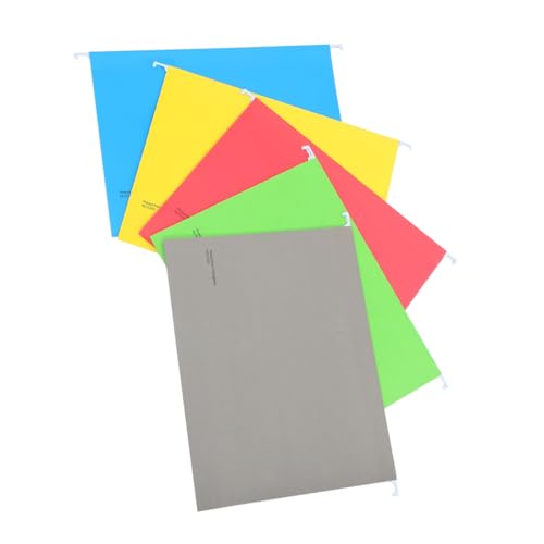 iplusmile 5 Stück Hängende Aktenordner Teilig Buntes Tragbare Hängende Fächermappen aus Papier und Metall Große Kapazität Stabiler Ordnungshelfer für Büro Schule und Zuhause iplusmile 5 Stück Hängende Aktenordner Teilig Buntes Tragbare Hängende Fächermappen aus Papier und Metall Große Kapazität Stabiler Ordnungshelfer für Büro Schule und Zuhause von iplusmile