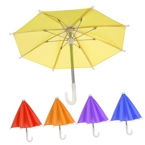 iplusmile 5 Stück Mini Regenschirme für Bunte Diy Schirme Hängende Deko Accessoires Kleine Bunte Schirme für und Geburtstagsgeschenke Zufällige Farben Zufällige Farbe von iplusmile