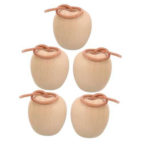 iplusmile 5 Stück Teiliges Holz Äpfel Unbemalt DIY Malspielzeug Kreative Holzform Dekoration Robust Langlebig Verschönerung iplusmile 5 Stück Teiliges Holz Äpfel Unbemalt DIY Malspielzeug Kreative Holzform Dekoration Robust Langlebig Verschönerung von iplusmile