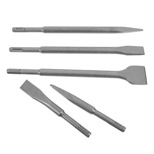 iplusmile 5 Stück Teiliges Meißel Set mit Sechskantschaft für Bohrhammer Präzise Betonmeißel für Wand und Stein Robustes Schlagbohrer Zubehör für Stahlbeton für Heimwerker und Bauarbeiten iplusmile 5 Stück Teiliges Meißel Set mit Sechskantschaft für Bohrhammer Präzise Betonmeißel für Wand und Stein Robustes Schlagbohrer Zubehör für Stahlbeton für Heimwerker und Bauarbeiten von iplusmile