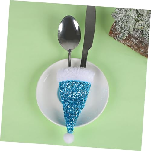iplusmile 5 Stück Weihnachtsmützen Besteckhalter Tischdeko mit Santa Hut Design für Gabeln und Flaschen Festliche Xmas Cutlery Caps für Weihnachtsessen und Partydekoration iplusmile 5 Stück Weihnachtsmützen Besteckhalter Tischdeko mit Santa Hut Design für Gabeln und Flaschen Festliche Xmas Cutlery Caps für Weihnachtsessen und Partydekoration von iplusmile