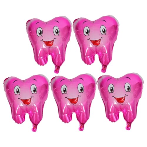 iplusmile 5 Stück Zahnförmige Partyballons Shower Deko mit Niedlichem Cartoon Zahnmotiv Einfache Handhabung für Babyparty Geburtstagsfeier und Kinderunterhaltung iplusmile 5 Stück Zahnförmige Partyballons Shower Deko mit Niedlichem Cartoon Zahnmotiv Einfache Handhabung für Babyparty Geburtstagsfeier und Kinderunterhaltung von iplusmile