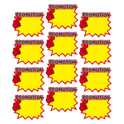 iplusmile 50 Stück Preis Schild Etiketten -tags Rabattetiketten Zeichen Für Laden Schilder Für Geschäfte Etikettenaufkleber Leere Zeichen Stichworte Tags-aufkleber Werbe-tags Weißer Karton von iplusmile