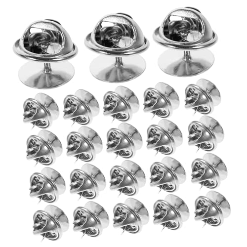 iplusmile 50 Stück Silberne Schmetterlings Clutch Pin Backs Ersatzverschluss für Anstecknadeln Krawattennadeln Namensschilder Einfach zu Verwenden für DIY und Schmuckbefestigung iplusmile 50 Stück Silberne Schmetterlings Clutch Pin Backs Ersatzverschluss für Anstecknadeln Krawattennadeln Namensschilder Einfach zu Verwenden für DIY und Schmuckbefestigung von iplusmile
