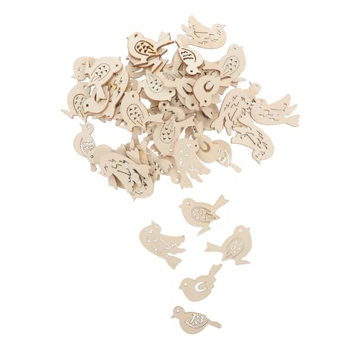 iplusmile 50 Stück Unfertige Anhänger Diy Holzscheiben zum Basteln Kreative Holzdeko für Zuhause und Feste für Karten und Baumschmuck iplusmile 50 Stück Unfertige Anhänger Diy Holzscheiben zum Basteln Kreative Holzdeko für Zuhause und Feste für Karten und Baumschmuck von iplusmile