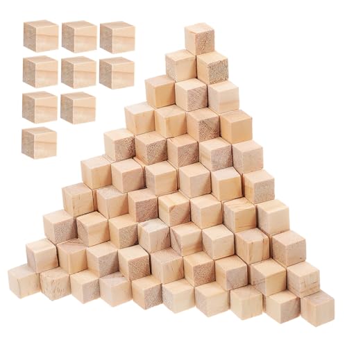 iplusmile 500Stücke Holzklötze zum Basteln Leere Holzwürfel Unbehandeltem Holz Robust und Stark für DIY Projekte Dekoration und Bastelideen iplusmile 500Stücke Holzklötze zum Basteln Leere Holzwürfel Unbehandeltem Holz Robust und Stark für DIY Projekte Dekoration und Bastelideen von iplusmile
