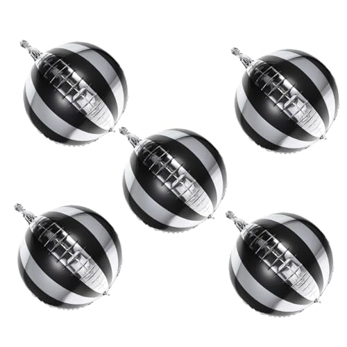 iplusmile 5Stücke Kugelfolienballons Mit Gestreiftem Design Für Geburtstagsfeiern Hochzeiten Und Partys Heliumgeeignet Gestreift Dekoration Für Besondere Anlässe iplusmile 5Stücke Kugelfolienballons Mit Gestreiftem Design Für Geburtstagsfeiern Hochzeiten Und Partys Heliumgeeignet Gestreift Dekoration Für Besondere Anlässe von iplusmile