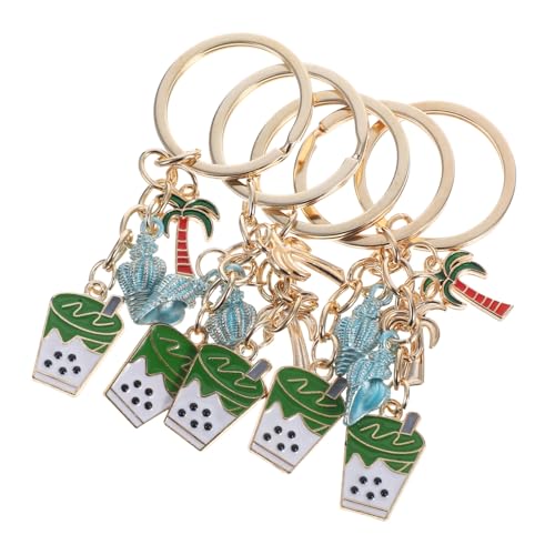 iplusmile 5pcs Hawaiian Party Liefert Kokosnussbaumschlüsselkäse Kreativer Palmschlüsselkette Für Rucksackbalken Handtasche Metall -schlüsselring Für Partybevorzugungen Dekorationen iplusmile 5pcs Hawaiian Party Liefert Kokosnussbaumschlüsselkäse Kreativer Palmschlüsselkette Für Rucksackbalken Handtasche Metall -schlüsselring Für Partybevorzugungen Dekorationen von iplusmile