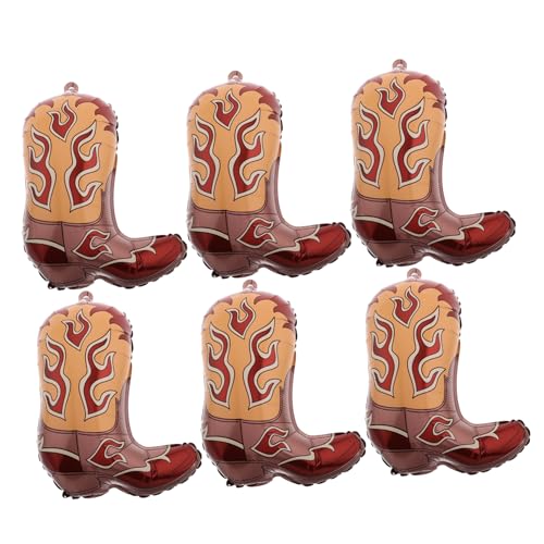 iplusmile 6 Stück Aufblasbare Denimstiefel Foto -Requisiten Cowboy-Party-Dekorationen Cowboy-Geburtstagsdekoration Western-Cowboy-Partydekorationen Geburtstagsballons Aluminiumfolie iplusmile 6 Stück Aufblasbare Denimstiefel Foto -Requisiten Cowboy-Party-Dekorationen Cowboy-Geburtstagsdekoration Western-Cowboy-Partydekorationen Geburtstagsballons Aluminiumfolie von iplusmile