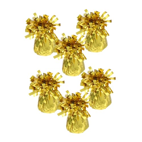 iplusmile 6 Stück Ballongewichte Gold Design Zuverlässiges Material Einfache Handhabung Vielseitig für Hochzeiten Geburtstage Abschlussfeiern und Partydekorationen iplusmile 6 Stück Ballongewichte Gold Design Zuverlässiges Material Einfache Handhabung Vielseitig für Hochzeiten Geburtstage Abschlussfeiern und Partydekorationen von iplusmile