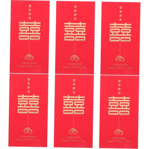 iplusmile 6 Stück Chinesische Rote Umschläge mit Glückszeichen Traditionelle Geldumschläge für Hochzeit und Frühlingsfest Elegante Rote Briefumschläge für Festlichkeiten und iplusmile 6 Stück Chinesische Rote Umschläge mit Glückszeichen Traditionelle Geldumschläge für Hochzeit und Frühlingsfest Elegante Rote Briefumschläge für Festlichkeiten und von iplusmile