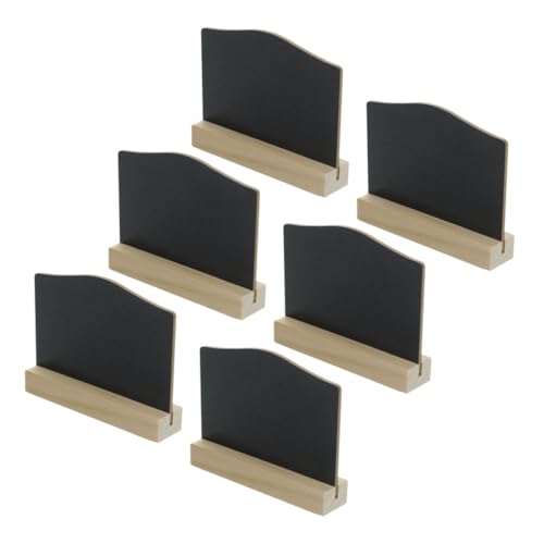 iplusmile 6 Stück Doppelseitige Tafelornamente Miniatur Tragbares Display Tischtafel Etiketten Kinderständer Rückendekoration Staffelei Kleine Tafel Schilder Aus Holz iplusmile 6 Stück Doppelseitige Tafelornamente Miniatur Tragbares Display Tischtafel Etiketten Kinderständer Rückendekoration Staffelei Kleine Tafel Schilder Aus Holz von iplusmile
