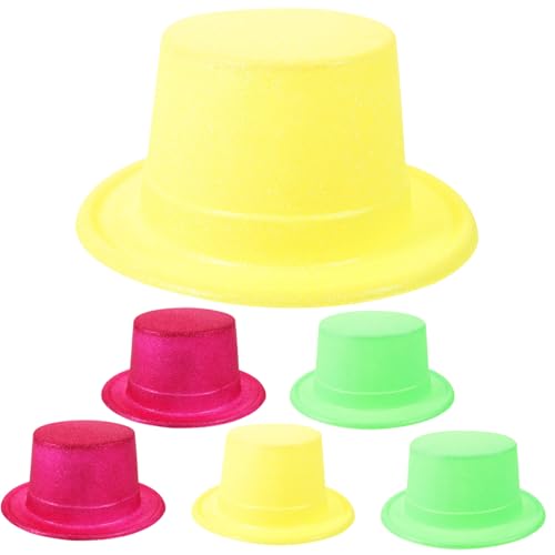 iplusmile 6 Stück Fluoreszierende Papiertophüte Bunte Partyhüte Leichte Kostümrequisiten für Erwachsene Faschings und Geburtstagsfeiern Kreative DIY Kopfbedeckung iplusmile 6 Stück Fluoreszierende Papiertophüte Bunte Partyhüte Leichte Kostümrequisiten für Erwachsene Faschings und Geburtstagsfeiern Kreative DIY Kopfbedeckung von iplusmile