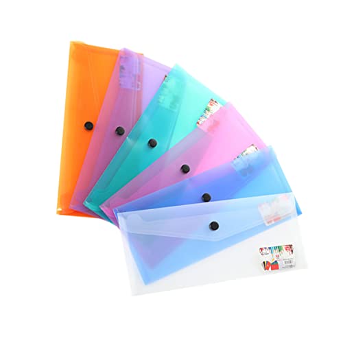 iplusmile 6 Stück Klare Kunststoff Dokumentenordner mit Druckknopf Praktische Aufbewahrungstaschen für Wichtige Unterlagen Zufällige Farben für Schule und Büro Zufällige Zufällige Farbe iplusmile 6 Stück Klare Kunststoff Dokumentenordner mit Druckknopf Praktische Aufbewahrungstaschen für Wichtige Unterlagen Zufällige Farben für Schule und Büro Zufällige Zufällige Farbe von iplusmile