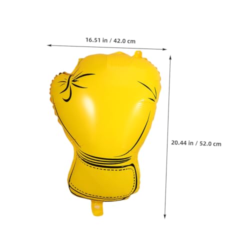 iplusmile 6 Stück Teiliges Boxhandschuhe Folienballons Bunte Partydekoration für Box und Wrestling Mottopartys Langlebige Geburtstagsdeko für Jungen Einfach Aufzublasen und Wiederverwendbar iplusmile 6 Stück Teiliges Boxhandschuhe Folienballons Bunte Partydekoration für Box und Wrestling Mottopartys Langlebige Geburtstagsdeko für Jungen Einfach Aufzublasen und Wiederverwendbar von iplusmile