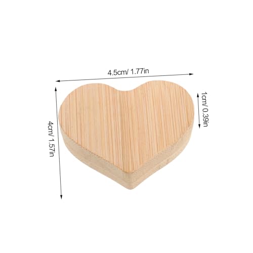 iplusmile 6 Stück Teiliges Holzherz Bastelset aus Natürlichem Holz DIY Holzstücke für Kreative Dekorationen Handliche Holzblanks für Hochzeiten Partys und Wohnraumgestaltung iplusmile 6 Stück Teiliges Holzherz Bastelset aus Natürlichem Holz DIY Holzstücke für Kreative Dekorationen Handliche Holzblanks für Hochzeiten Partys und Wohnraumgestaltung von iplusmile