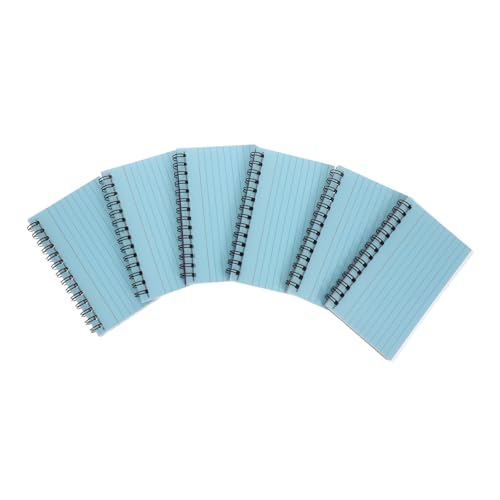 iplusmile 6 Stück Teiliges Mini Pocket Notepad Buntes Kleines Notizbuch mit Spiralbindung Langlebiges Schreibheft für Schüler und Berufstätige und Vielseitig für Tägliche Notizen und iplusmile 6 Stück Teiliges Mini Pocket Notepad Buntes Kleines Notizbuch mit Spiralbindung Langlebiges Schreibheft für Schüler und Berufstätige und Vielseitig für Tägliche Notizen und von iplusmile