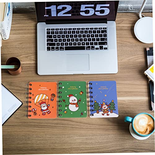 iplusmile 6 Stück Teiliges Weihnachts Notizbuch Spiralblock mit Cartoon Motiven Buntes Notizheft für Schüler Tagebuch Reisetagebuch Langlebiges Papier als zu Weihnachten und Geburtstag iplusmile 6 Stück Teiliges Weihnachts Notizbuch Spiralblock mit Cartoon Motiven Buntes Notizheft für Schüler Tagebuch Reisetagebuch Langlebiges Papier als zu Weihnachten und Geburtstag von iplusmile