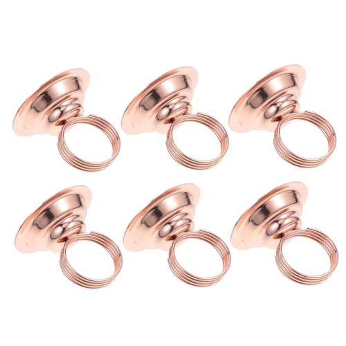iplusmile 6 Stück Vertikaler Nummernschildclip Rezeption Tischkarten Für Die Tischdekoration Memo Kartenständer Für Den Hochzeitstisch Party Ort Table -numper -hause Roségold Eisen von iplusmile