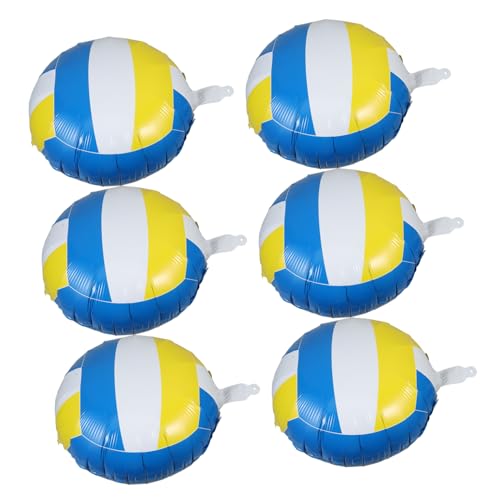 iplusmile 6 Stück Volleyball-ballon Volleyball-dekorationen Für Party Volleyballdekoration Volleyball-partydekorationen Volleyball-partyballon Sportballballons Sportballons Aluminiumfolie iplusmile 6 Stück Volleyball-ballon Volleyball-dekorationen Für Party Volleyballdekoration Volleyball-partydekorationen Volleyball-partyballon Sportballballons Sportballons Aluminiumfolie von iplusmile