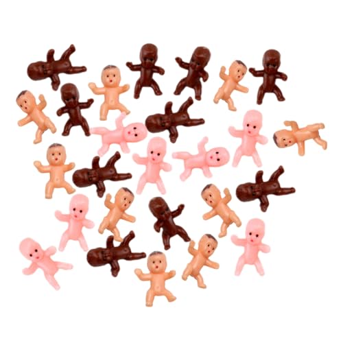 iplusmile 60 Stück Teiliges Mini Modell aus Robustem Kunststoff Farbige Kleine Babyfiguren als Partydeko für Babypartys Tortendekorationen und Miniaturhäuser iplusmile 60 Stück Teiliges Mini Modell aus Robustem Kunststoff Farbige Kleine Babyfiguren als Partydeko für Babypartys Tortendekorationen und Miniaturhäuser von iplusmile