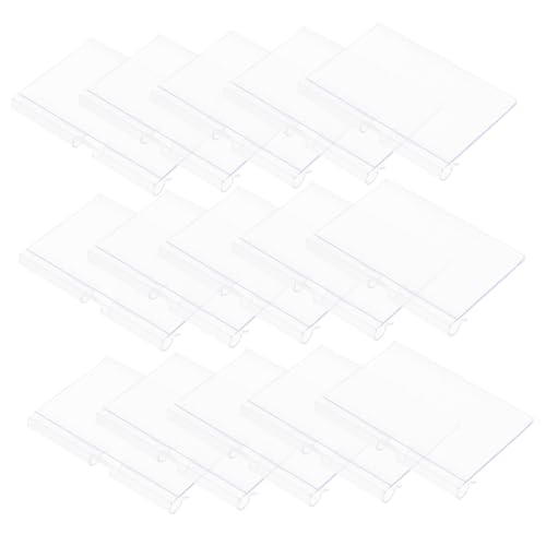 iplusmile 60 Stück Transparente Preisschildhalter aus Robustem Kunststoff Vielseitiger Etikettenhalter für Supermarkt Laden Einfache Platzsparend Langlebig und Wiederverwendbar iplusmile 60 Stück Transparente Preisschildhalter aus Robustem Kunststoff Vielseitiger Etikettenhalter für Supermarkt Laden Einfache Platzsparend Langlebig und Wiederverwendbar von iplusmile