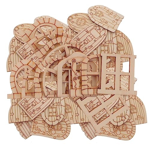 iplusmile 64 Stück Teiliges Holz Bastelset Unlackierte Mini Gartentüren DIY Holzfenster für Feenhaus Zubehör Vielseitig als Wohnraumdekoration Foto Requisiten und Handwerk Geeignet iplusmile 64 Stück Teiliges Holz Bastelset Unlackierte Mini Gartentüren DIY Holzfenster für Feenhaus Zubehör Vielseitig als Wohnraumdekoration Foto Requisiten und Handwerk Geeignet von iplusmile