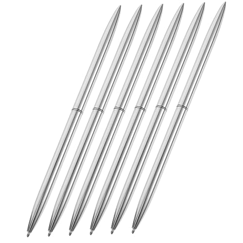 iplusmile 6Stücke Metall Kugelschreiber Elegante Schreibgeräte für Büro Empfang und Ergonomisches Design Glatte Tragbar und Leicht für Studenten iplusmile 6Stücke Metall Kugelschreiber Elegante Schreibgeräte für Büro Empfang und Ergonomisches Design Glatte Tragbar und Leicht für Studenten von iplusmile