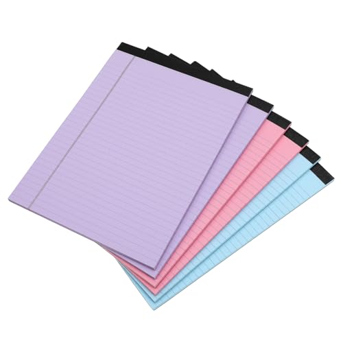 iplusmile 6Stücke Notizblöcke und Liniertes Memo Pad mit Großem Schreibraum für Kreative Anwendungen Bürozubehör und Schreibtischorganisation von iplusmile