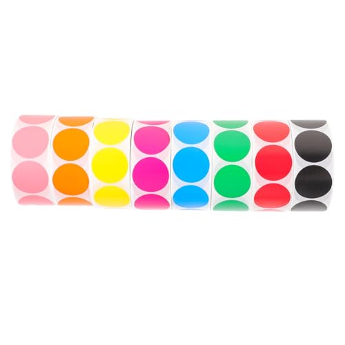 iplusmile 8 Rollen Selbstklebende Punktaufkleber zum Beschriften und Versiegeln Farbige Dot Sticker für Dekoration und Kennzeichnung Praktische Etikettenrolle für DIY und Organisation iplusmile 8 Rollen Selbstklebende Punktaufkleber zum Beschriften und Versiegeln Farbige Dot Sticker für Dekoration und Kennzeichnung Praktische Etikettenrolle für DIY und Organisation von iplusmile