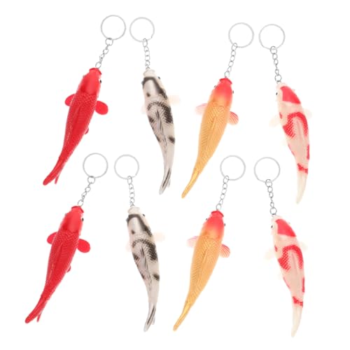 iplusmile 8 Stück Schlüsselanhänger Mini Taschenanhänger Süßer Schlüsselanhänger Schlüsselanhänger Schultaschenanhänger Cartoon Schlüsselanhänger Schlüsselanhänger Mit Wassermotiv von iplusmile