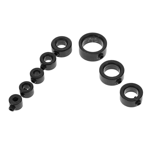 iplusmile 8 Stücke Grenze Ring Schlüssel Bohrer Tiefe Stop Kragen Schwarz High Carbon Stahl iplusmile 8 Stücke Grenze Ring Schlüssel Bohrer Tiefe Stop Kragen Schwarz High Carbon Stahl von iplusmile