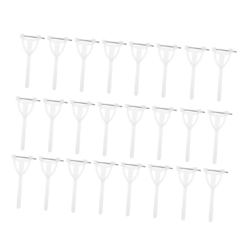 iplusmile 80Stücke Sicherheitsnadeln für Ansteckblumen Kunststoff Dreieckig für Hochzeiten Partys und Langlebig und Zuverlässig Sichere Halterung für Broschen von iplusmile
