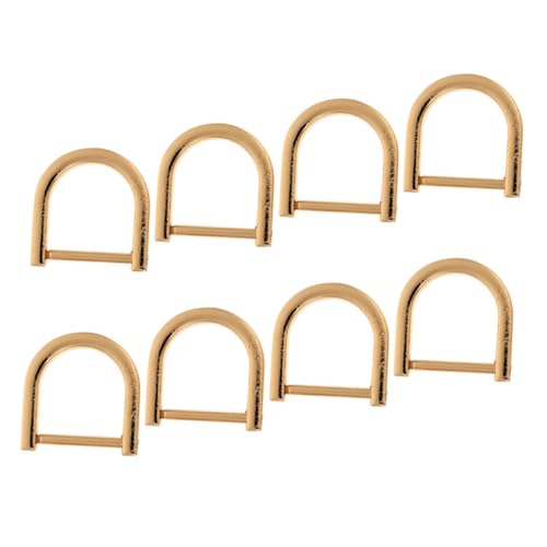 iplusmile 8Stücke D Ringe für Taschen und Geldbörsen D Förmige Metallringe Abnehmbar für DIY Taschenzubehör und Schlüsselanhänger iplusmile 8Stücke D Ringe für Taschen und Geldbörsen D Förmige Metallringe Abnehmbar für DIY Taschenzubehör und Schlüsselanhänger von iplusmile