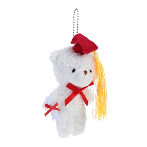 iplusmile Abschlusssaison Dr. Bär DIY Abschlussdeko Plüsch Abschlussschlüsselkettenplüsch Abschlussbär-Dekoration Abitur-Plüsch Abschlussbär mit Mütze Diplom-Bär PP Baumwolle Weiß iplusmile Abschlusssaison Dr. Bär DIY Abschlussdeko Plüsch Abschlussschlüsselkettenplüsch Abschlussbär-Dekoration Abitur-Plüsch Abschlussbär mit Mütze Diplom-Bär PP Baumwolle Weiß von iplusmile