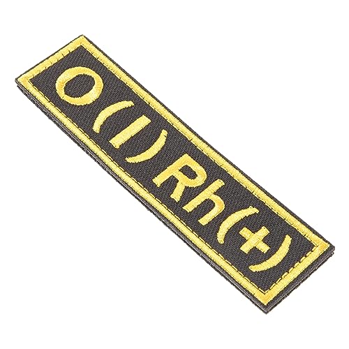 iplusmile Blutgruppen Armband Patch Für Arm Gestickter Dekorativer Aufnäher Für Rucksack Oder Kleidung Einheitlicher Aufnäher Für Identifikation Und Stil von iplusmile