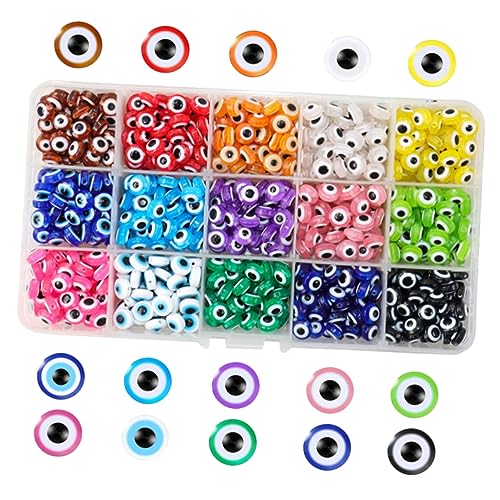 iplusmile DIY Schmuck mit Augen Perlen Handgefertigte Harzperlen für Armbänder Halsketten und Ohrringe Fächer Bastelzubehör für Projekte iplusmile DIY Schmuck mit Augen Perlen Handgefertigte Harzperlen für Armbänder Halsketten und Ohrringe Fächer Bastelzubehör für Projekte von iplusmile