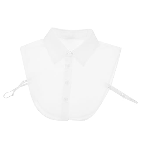 iplusmile Damen Baumwoll Falscher Kragen Abnehmbar Dekorativer Hemdkragen Weiß Für Blusen Kleider Pullover Jacken iplusmile Damen Baumwoll Falscher Kragen Abnehmbar Dekorativer Hemdkragen Weiß Für Blusen Kleider Pullover Jacken von iplusmile