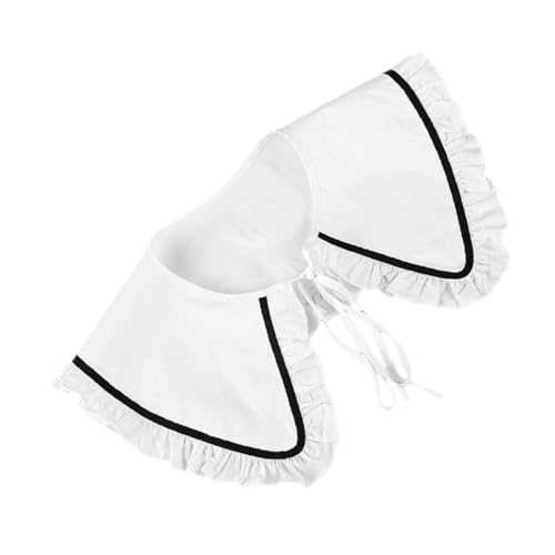 iplusmile Damen Fake Kragen Abnehmbar Stil Webband Blusenkragen Vielseitiger Pflegeleichter Einsatz für Pullover und Hemden Modischer Look für Frauen von iplusmile