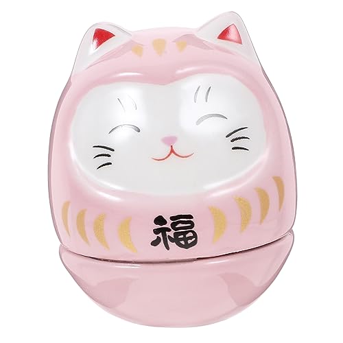 iplusmile Dekorative Glückskatze aus Kleine Katzenfigur für Tischdeko Handwerkskunst Robustes und Langlebiges Material für Katzenliebhaber iplusmile Dekorative Glückskatze aus Kleine Katzenfigur für Tischdeko Handwerkskunst Robustes und Langlebiges Material für Katzenliebhaber von iplusmile