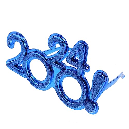 iplusmile Digitalbrille Futuristische Partybrille für Neujahrsparty Trendiges Kostümzubehör Leuchtende Fotorequisiten Bequem für Jede Feierlichkeit von iplusmile