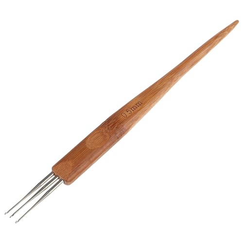 iplusmile Dreadlocks Häkelnadel mit Holzgriff Ergonomischer Häkelnadel für Haarverlängerungen Spitze für Dreadlocks Zöpfe und Perücken Langlebig und Komfortabel iplusmile Dreadlocks Häkelnadel mit Holzgriff Ergonomischer Häkelnadel für Haarverlängerungen Spitze für Dreadlocks Zöpfe und Perücken Langlebig und Komfortabel von iplusmile