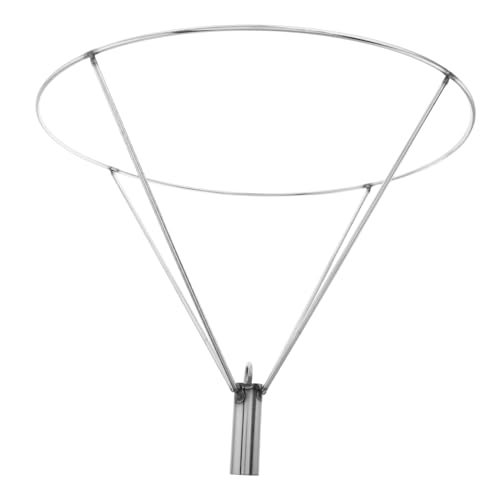 iplusmile Erdbugelunterstützung Ballonrahmenhalter Großer Geburtstagsparty-ballonrahmen Jumbo-ballons Klare Luftballons Zum Füllen Silver Rostfreier Stahl von iplusmile