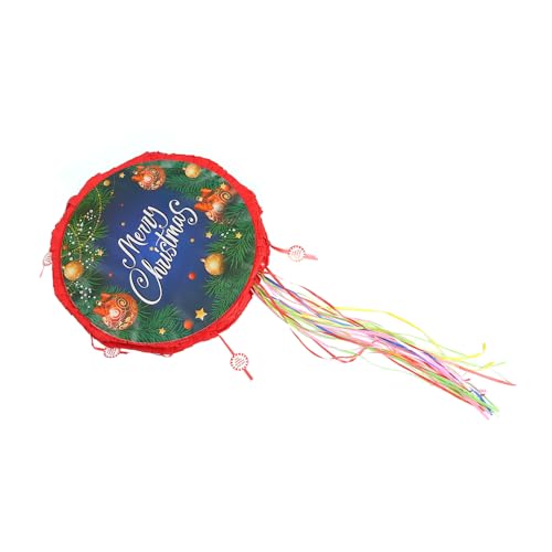 iplusmile Faltbare Weihnachtsbaum Piñata aus Papier zum Befüllen mit Süßigkeiten und Mini Geschenken Bunte Partydekoration für Kindergeburtstag und Weihnachtsfeier von iplusmile